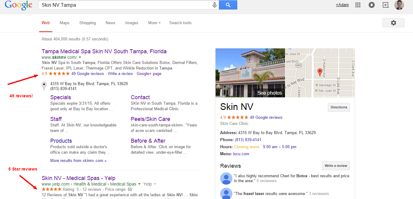 Skin NV Tampa   Google Search